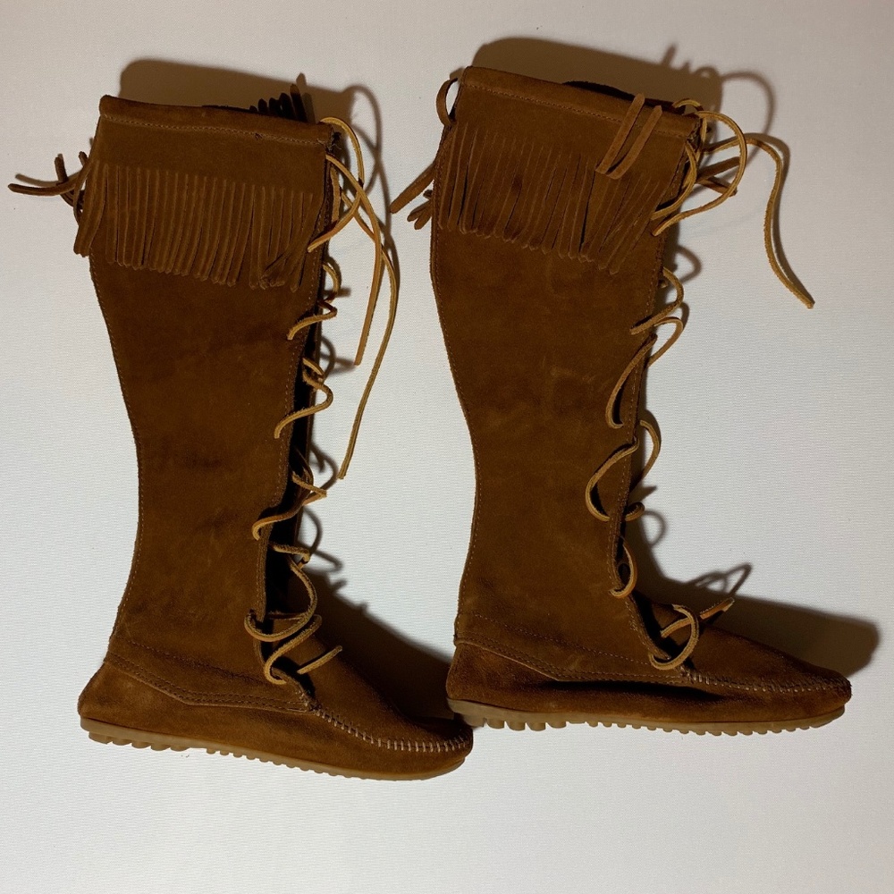Minnetonka Fringed Boots